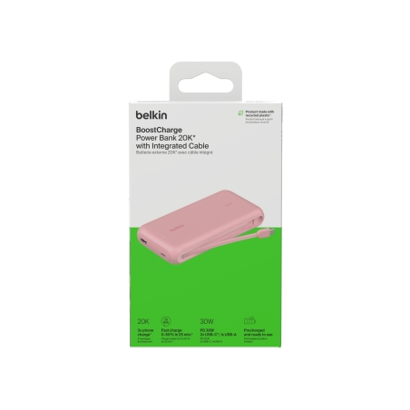 PowerBank 20.000mAh - 30 Watt -Rose - BELKIN photo 6