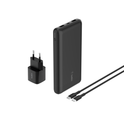 PowerBank 20 000 mAh + Chargeur 25W + Câble USB-C vers USB-C - BELKIN photo 3