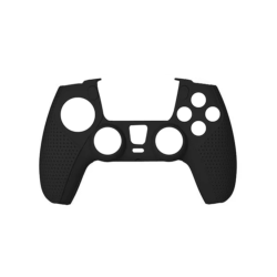 Housse silicone noir pour manette PS5 DualSens photo 2