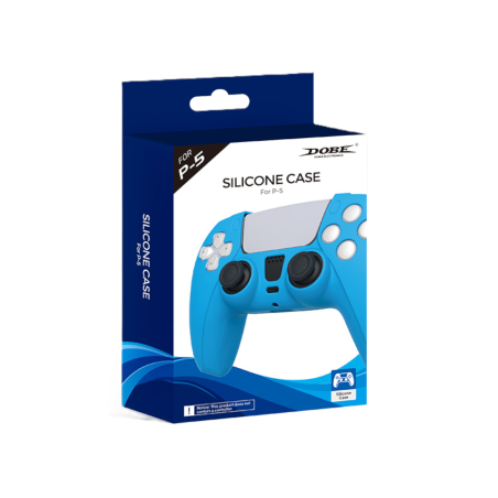 Housse silicone noir pour manette PS5 DualSens photo 5