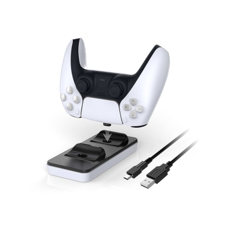 Station de recharge pour 2 manettes PS5 DualSens photo 3