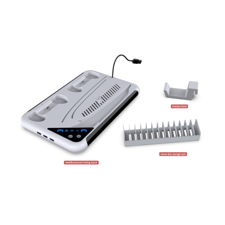 Support console avec recharge manette et support jeux PS5 - PS5 SLIM photo 5