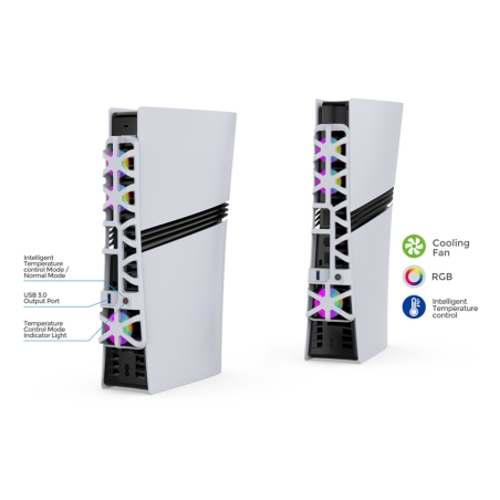 Ventilateur extérieur à clipser pour PS5 Pro photo 5