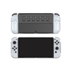 Coque transparente + rangement Nintendo Switch OLED photo 3