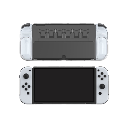 Coque transparente + rangement Nintendo Switch OLED photo 3