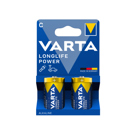 Pack 2 Piles Alcalines -Longlife Power- (C) - VARTA photo 2