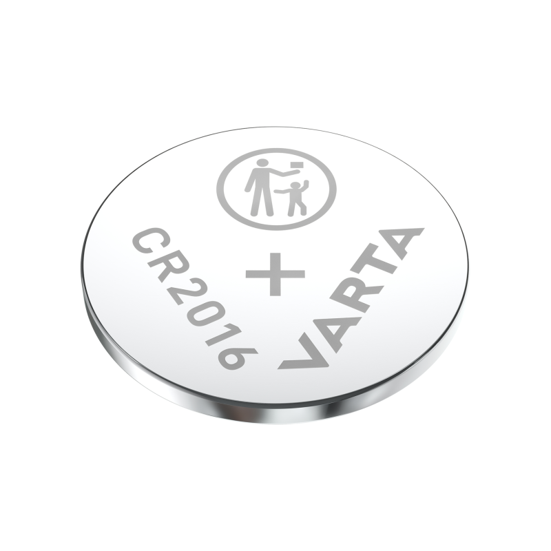 Pack 2 Piles Bouton Lithium -CR2016- VARTA photo 1