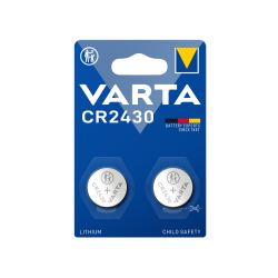 Pack 2 Piles Bouton Lithium -CR2430- VARTA photo 2