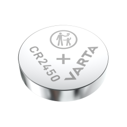 Pack 2 Piles Bouton Lithium -CR2450-VARTA photo 1