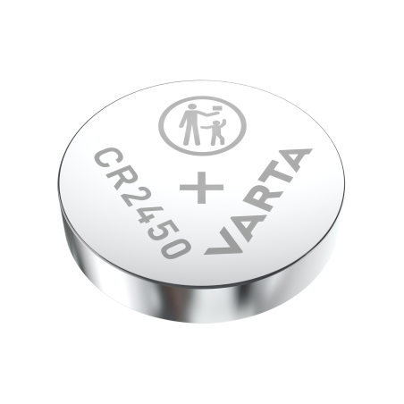Pack 2 Piles Bouton Lithium -CR2450-VARTA photo 1