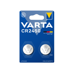 Pack 2 Piles Bouton Lithium -CR2450-VARTA photo 2