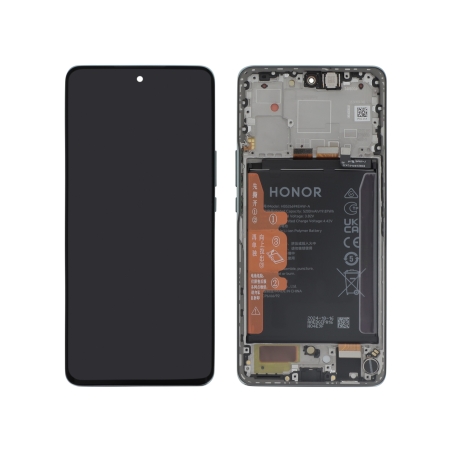 Bloc écran complet avec châssis et batterie pour Honor Magic6 Lite - Vert photo 1