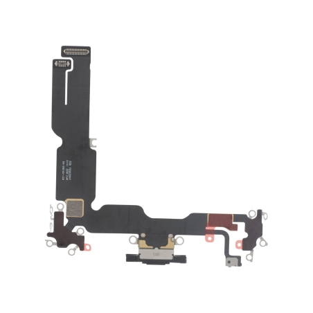 Connecteur de charge iPhone 15 Plus - Noir - Origine reconditionné photo 2