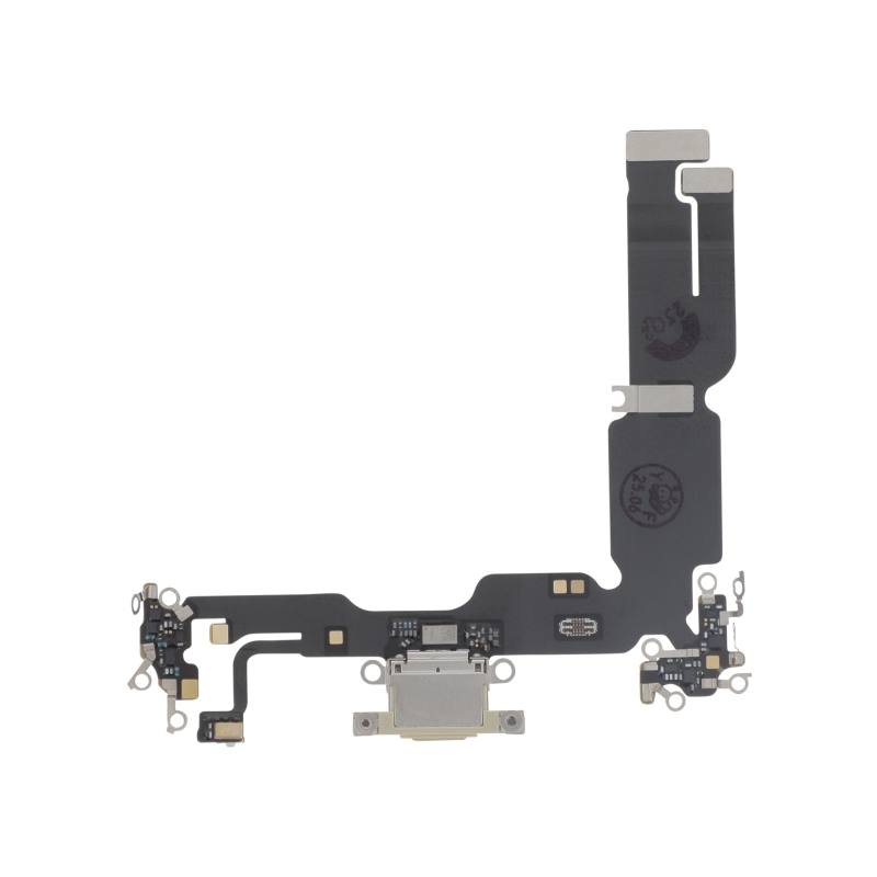 Connecteur de charge iPhone 15 Plus - Jaune - Origine reconditionné photo 1