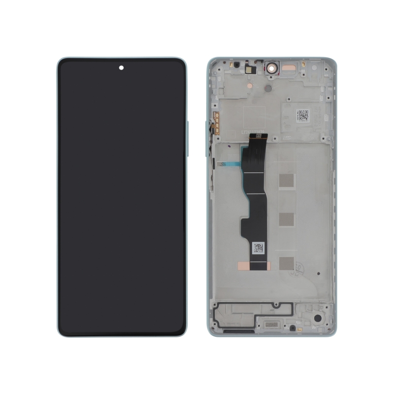 Bloc écran d\'origine avec châssis Bleu pour Xiaomi Redmi Note 13 5G photo 1