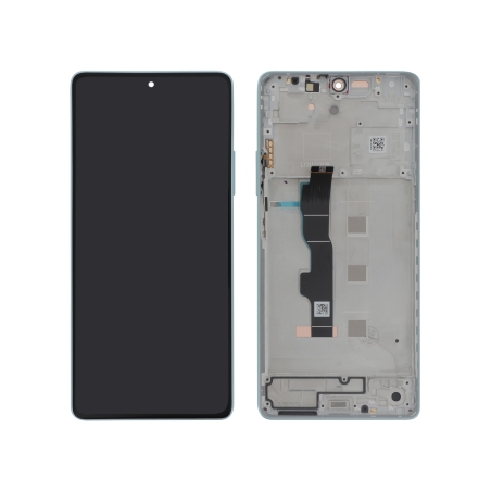 Bloc écran d\'origine avec châssis Bleu pour Xiaomi Redmi Note 13 5G photo 1