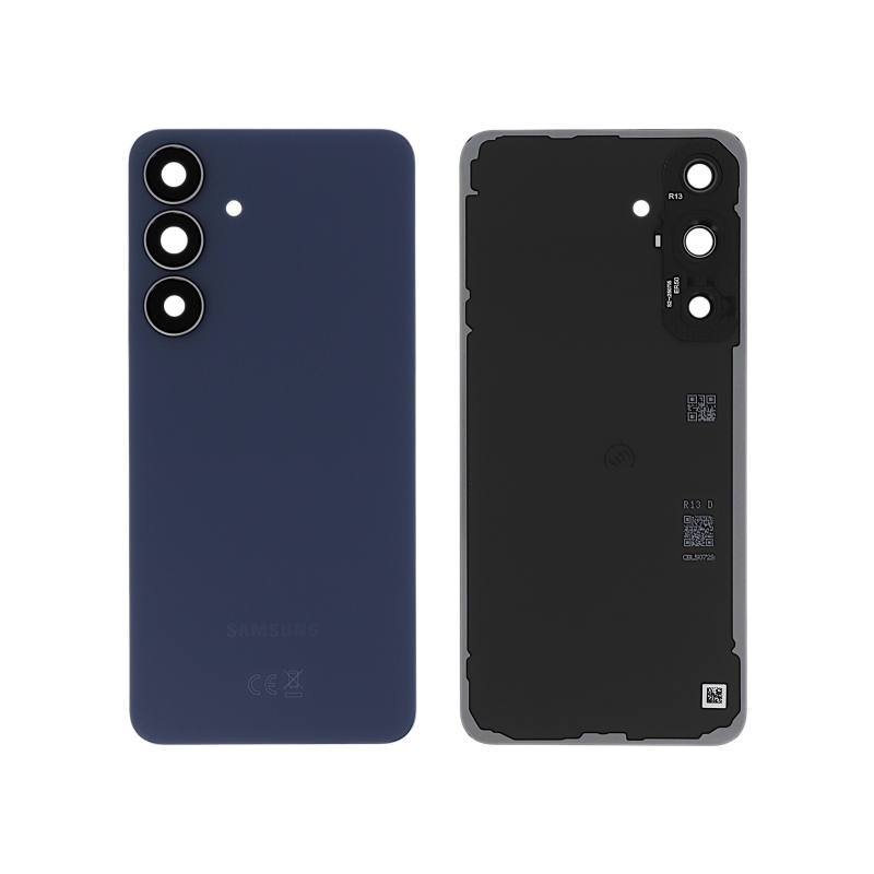 Vitre arrière originale - Samsung Galaxy S25 FE - Bleu marine photo 1