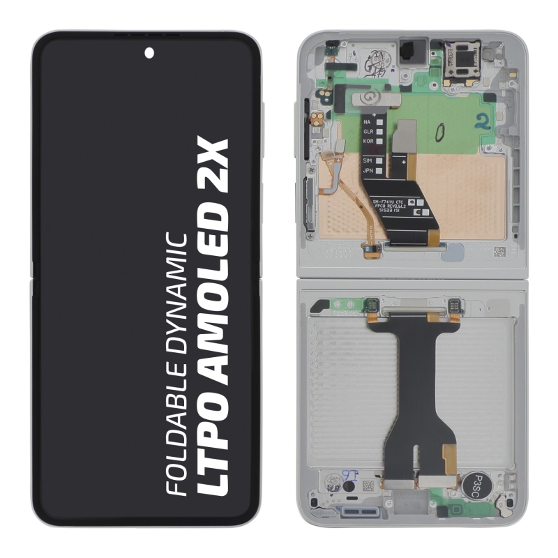 Bloc écran pliable intérieur Galaxy Z Fold 7 - Blanc - Origine Samsung photo 0