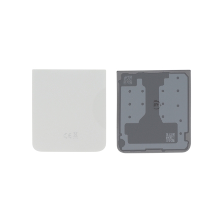 Vitre arrière Galaxy Z Flip7 FE - Blanche - Origine Samsung photo 1