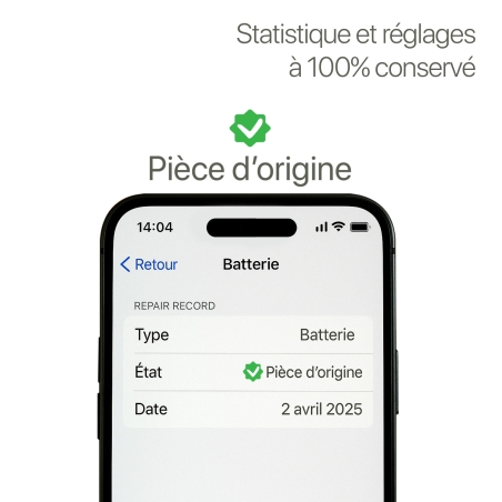 Batterie Origine Apple pour iPhone 17 - Service Pack photo 3