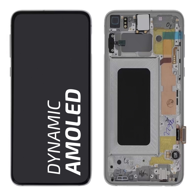 Bloc écran blanc prisme neuf d'origine pour le S10e de Samsung_1