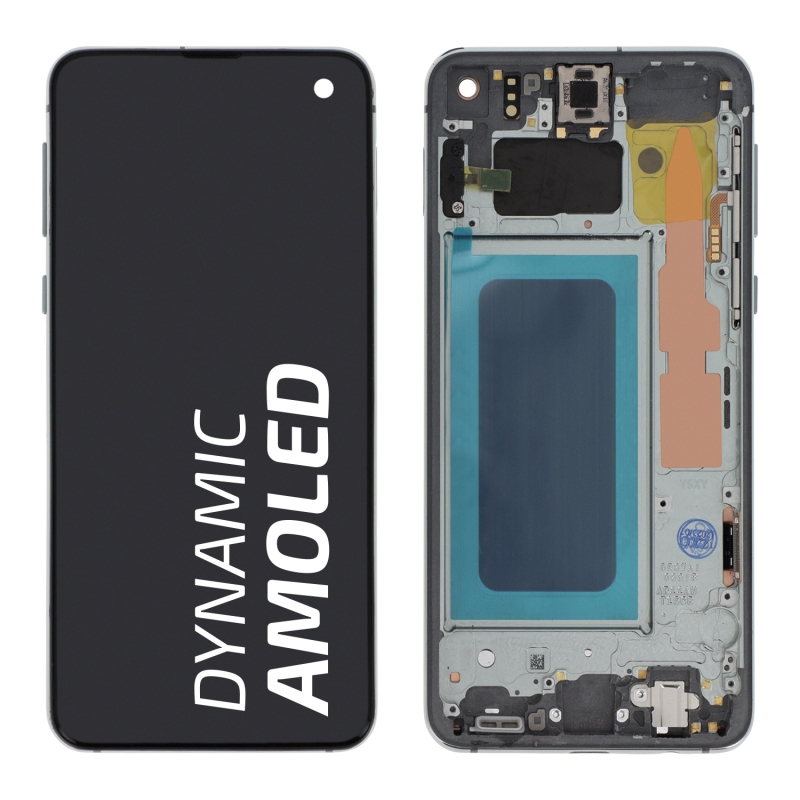 Écran vert prisme neuf d'origine à remplacer pour Samsung S10e_1