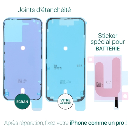 Kit de réparation avec décapeur thermique pour iPhone 17 photo 5