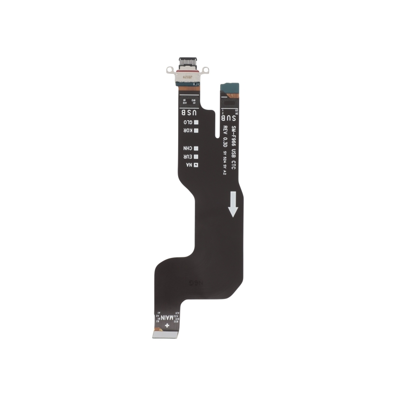 Nappe Connecteur de charge + Nappe Principale Galaxy Z Fold7 - Origine Samsung photo 1