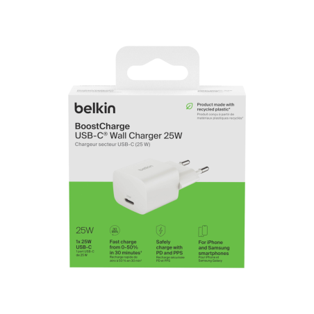 Chargeur compact BELKIN USB type-C 25WATT photo 3