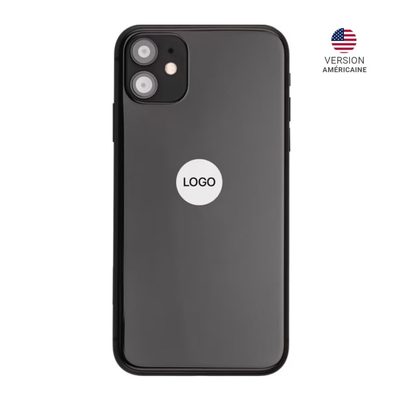 Châssis avec vitre arrière iPhone 12 - Noir - Occasion - Version américaine photo 1