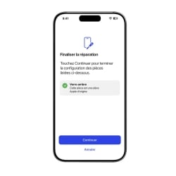 Châssis avec vitre arrière iPhone 12 - Noir - Occasion - Version américaine photo 3