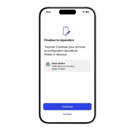 Châssis avec vitre arrière iPhone 12 - Vert - Occasion photo 3