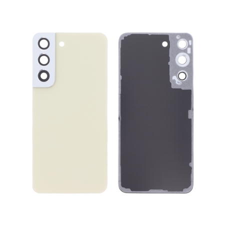 Vitre arrière Galaxy S22 - Crème photo 1