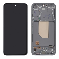 Ecran avec châssis Galaxy S23 FE - Origine reconditionné - Graphite photo 2