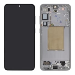 Ecran avec châssis Galaxy S25+ - Origine Samsung - Gris photo 2