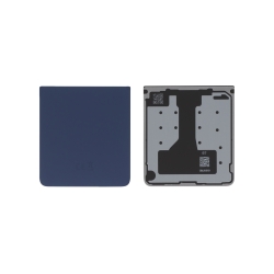 Vitre arrière Galaxy Z Flip7 - Origine Samsung - Bleu Nuit photo 1