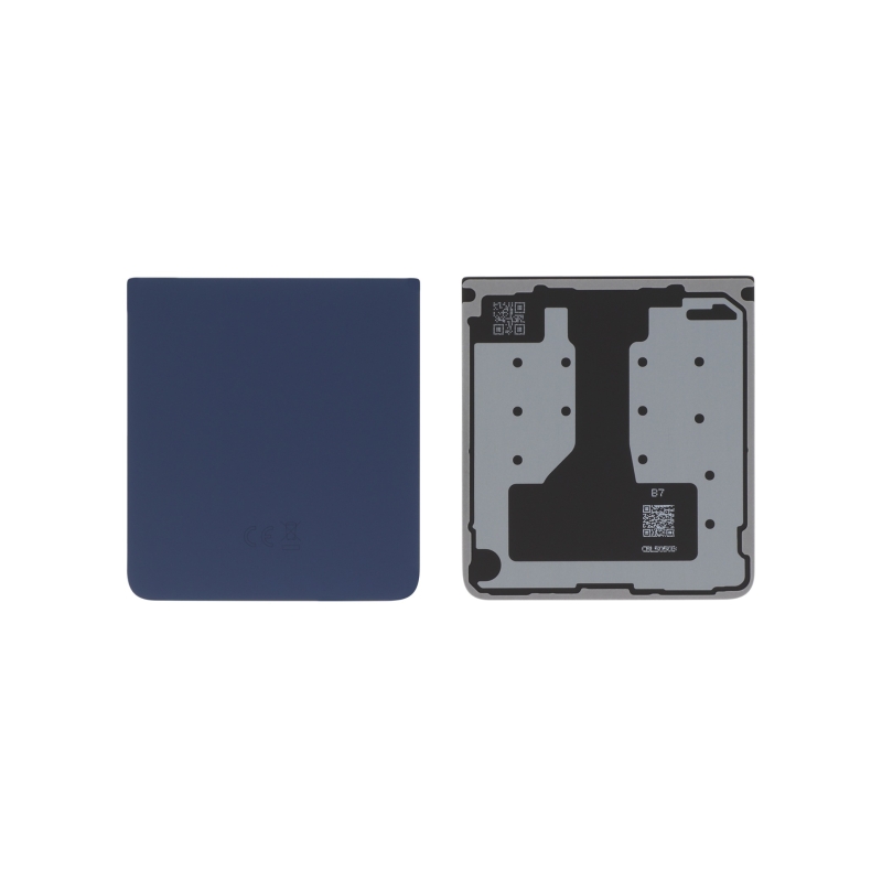 Vitre arrière Galaxy Z Flip7 - Origine Samsung - Bleu Nuit photo 1