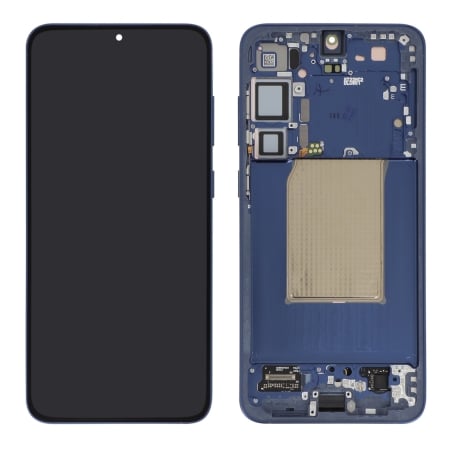 Ecran avec châssis Galaxy S25+ - Origine Samsung - Bleu nuit photo 2