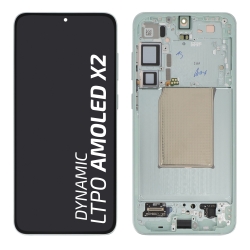 Ecran avec châssis Galaxy S25+ - Origine Samsung - Vert d\'eau photo 1