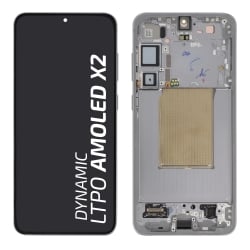 Ecran avec châssis Galaxy S25+ - Origine Samsung - Gris photo 1