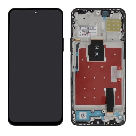 Bloc écran noir avec châssis pour HONOR 90 Lite photo 2