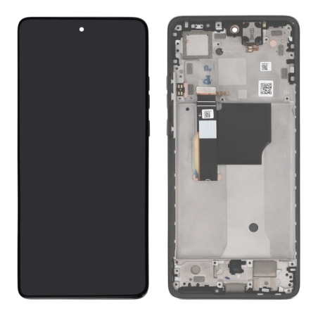 Ecran avec châssis Motorola 40 Edge Neo - Origine Motorola - Bleu Mer photo 1