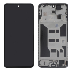 Ecran avec châssis Oppo Reno12 F 4G et 5G - Origine reconditionné - Noir photo 1