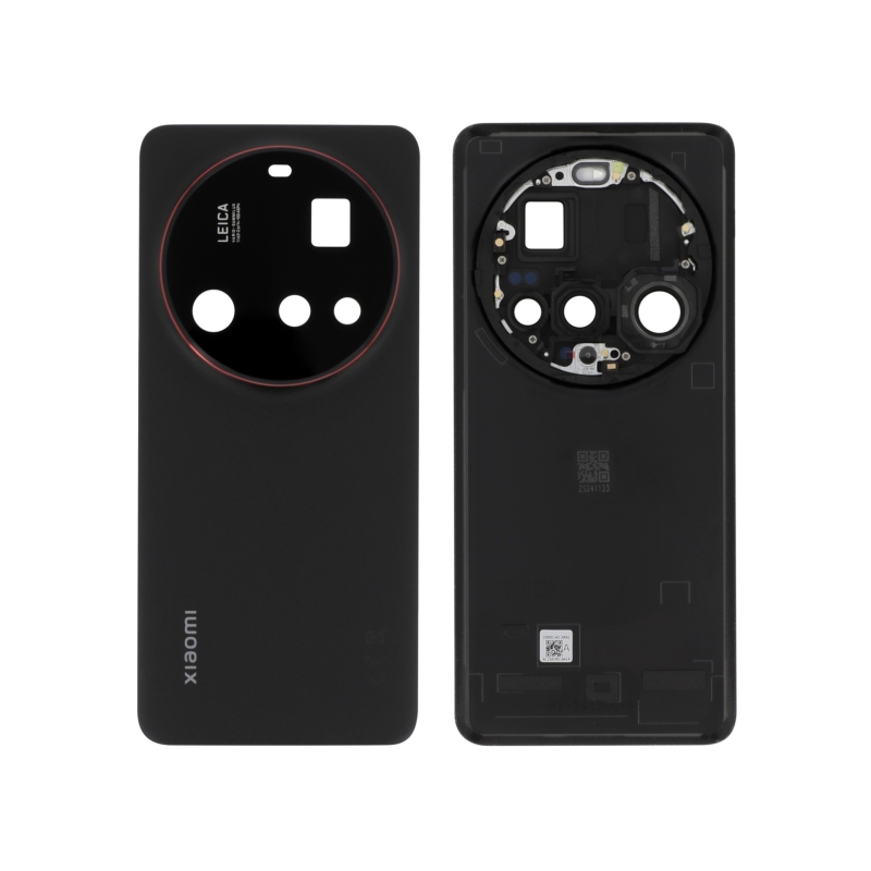 Vitre arrière Xiaomi 15 Ultra - Origine Xiaomi - Noir photo 1