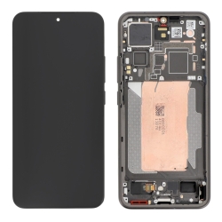 Ecran avec châssis Xiaomi 15 - Origine reconditionné - Noir photo 1