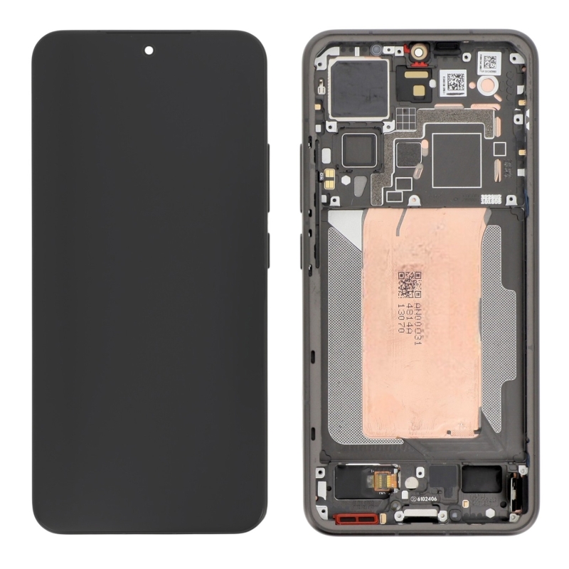 Ecran avec châssis Xiaomi 15 - Origine reconditionné - Noir photo 1