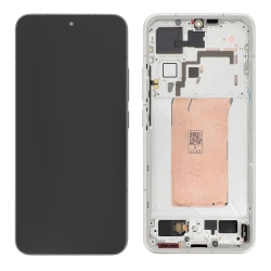 Ecran avec châssis Xiaomi 15 - Origine reconditionné - Argent photo 1