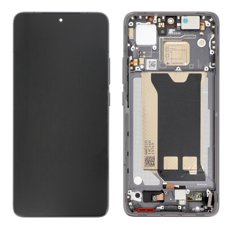 Ecran avec châssis Poco F7 Pro 5G - Origine Xiaomi - Noir photo 1