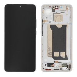 Ecran avec châssis Poco F7 Pro 5G - Origine Xiaomi - Argent photo 1