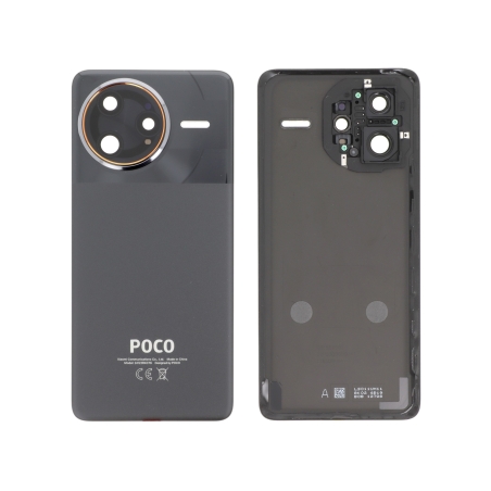 Vitre arrière Poco F7 Ultra - Origine Xiaomi - Noir photo 1